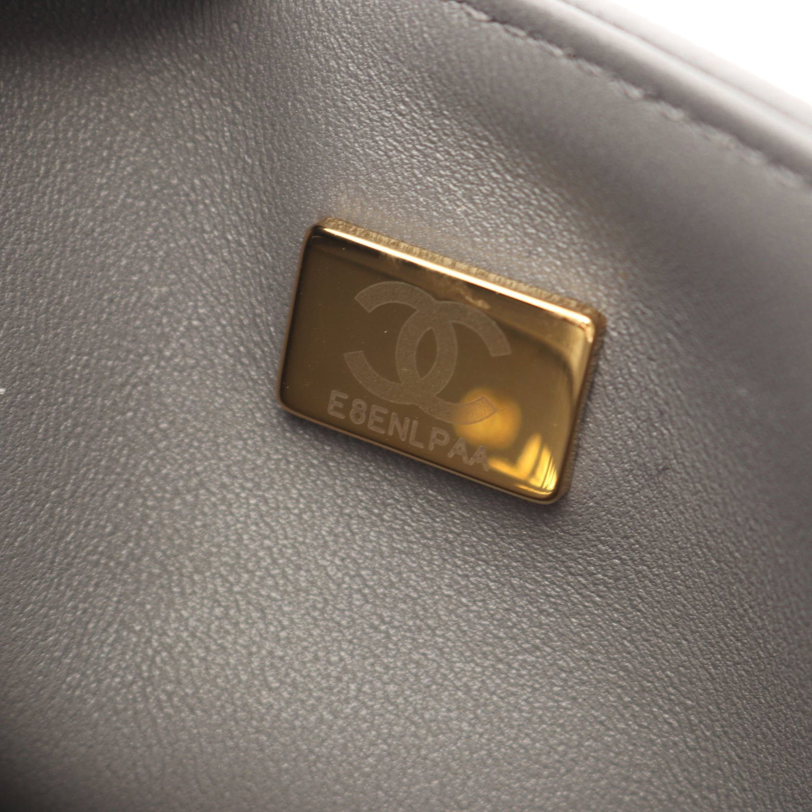 Chanel Boy Small Chain Bag Gray - 5