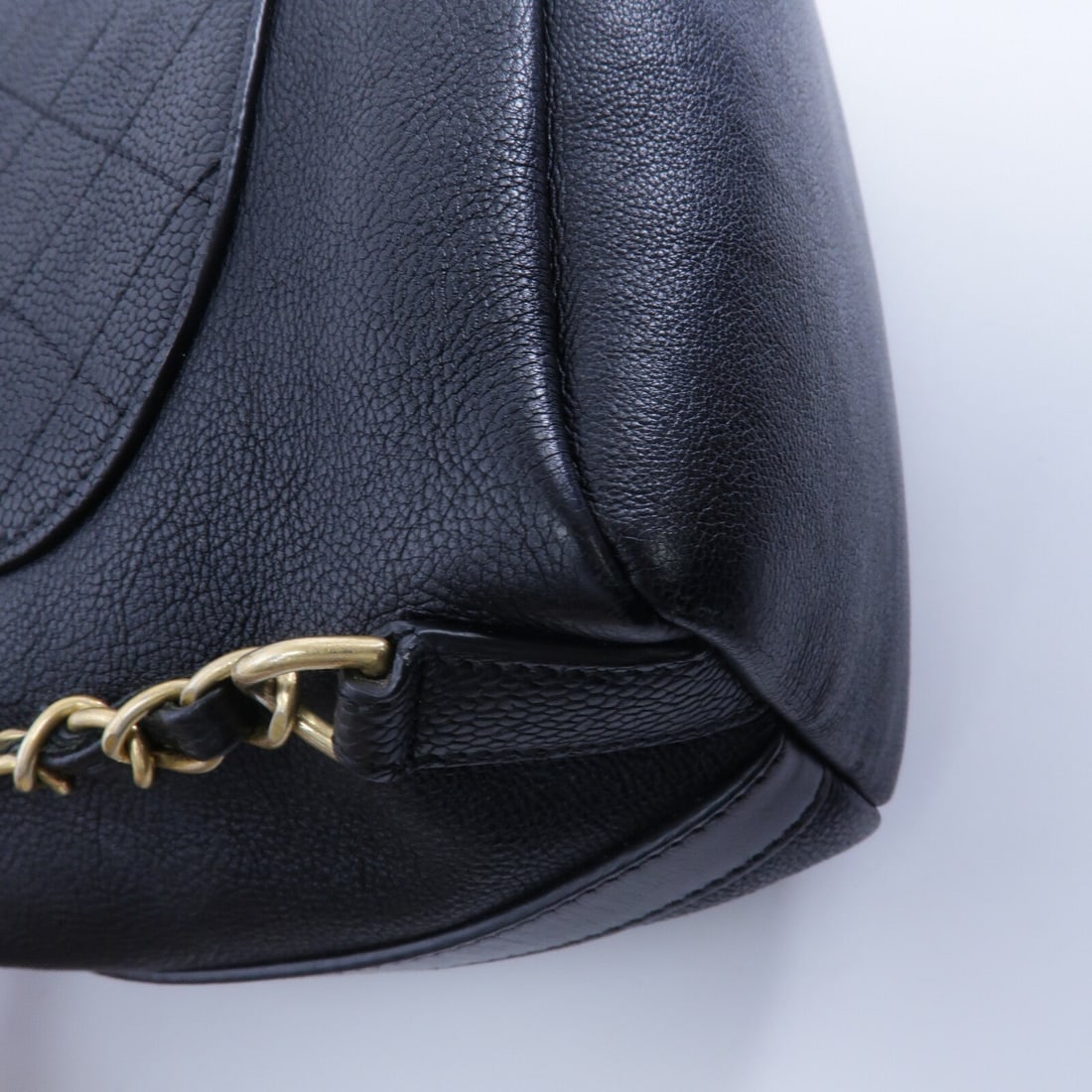Chanel Chain Backpack Black - 16