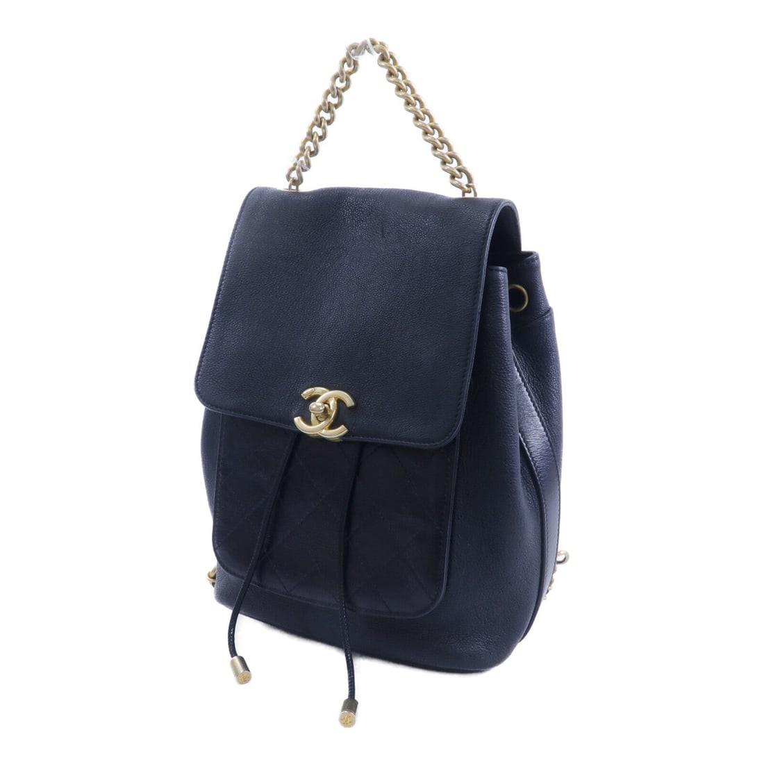 Chanel Chain Backpack Black - 3