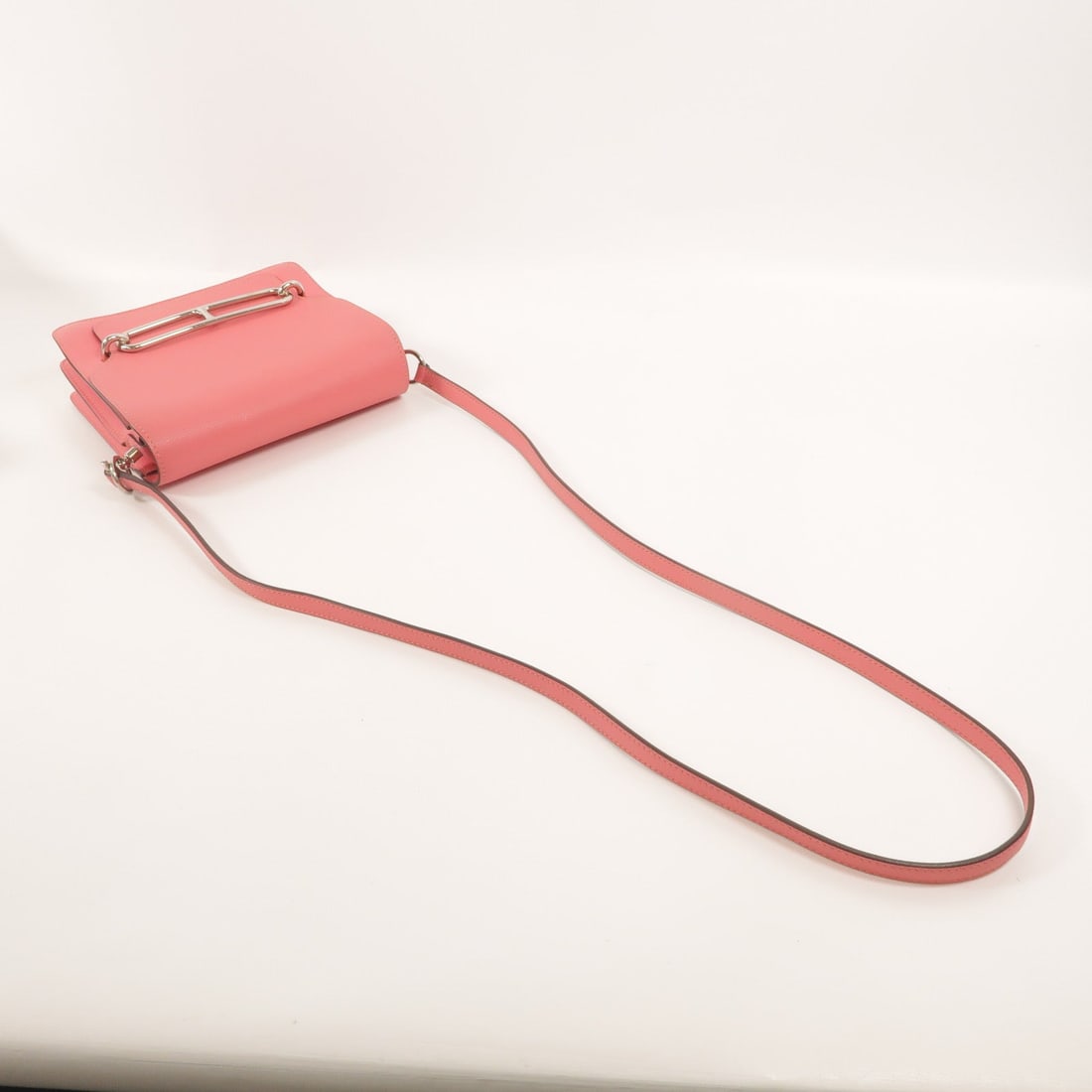 Hermes Roulis Mini Rose Azalee - 8