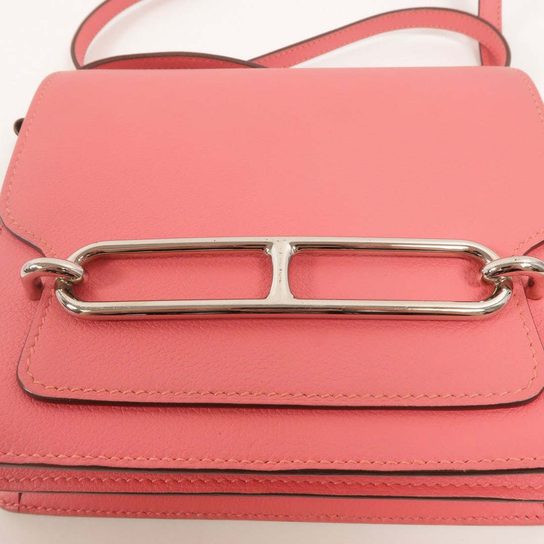 Hermes Roulis Mini Rose Azalee - 9