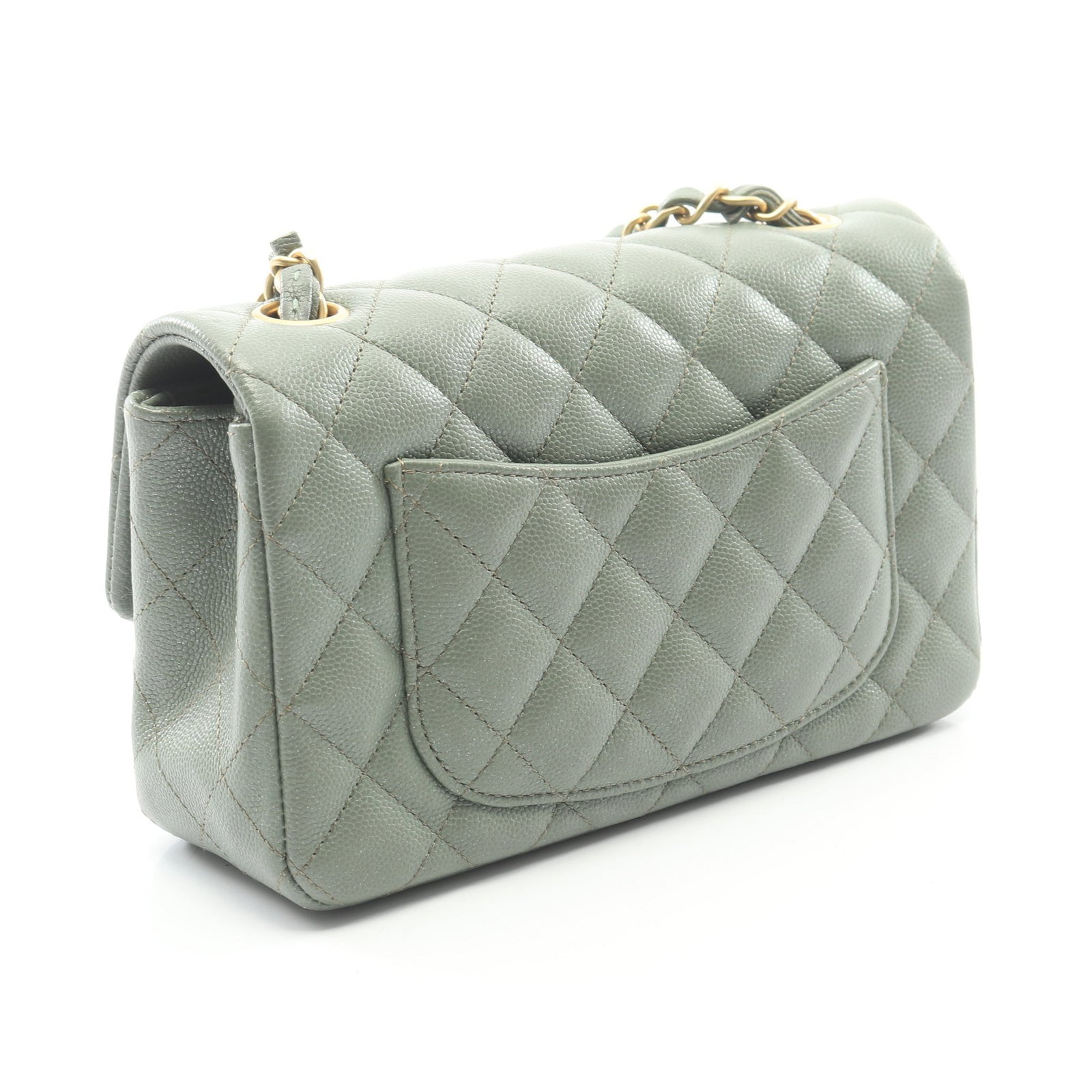 Chanel Mini Matelasse 20 Green - 2