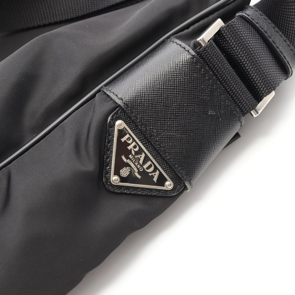 Prada Nylon Shoulder Black - 5