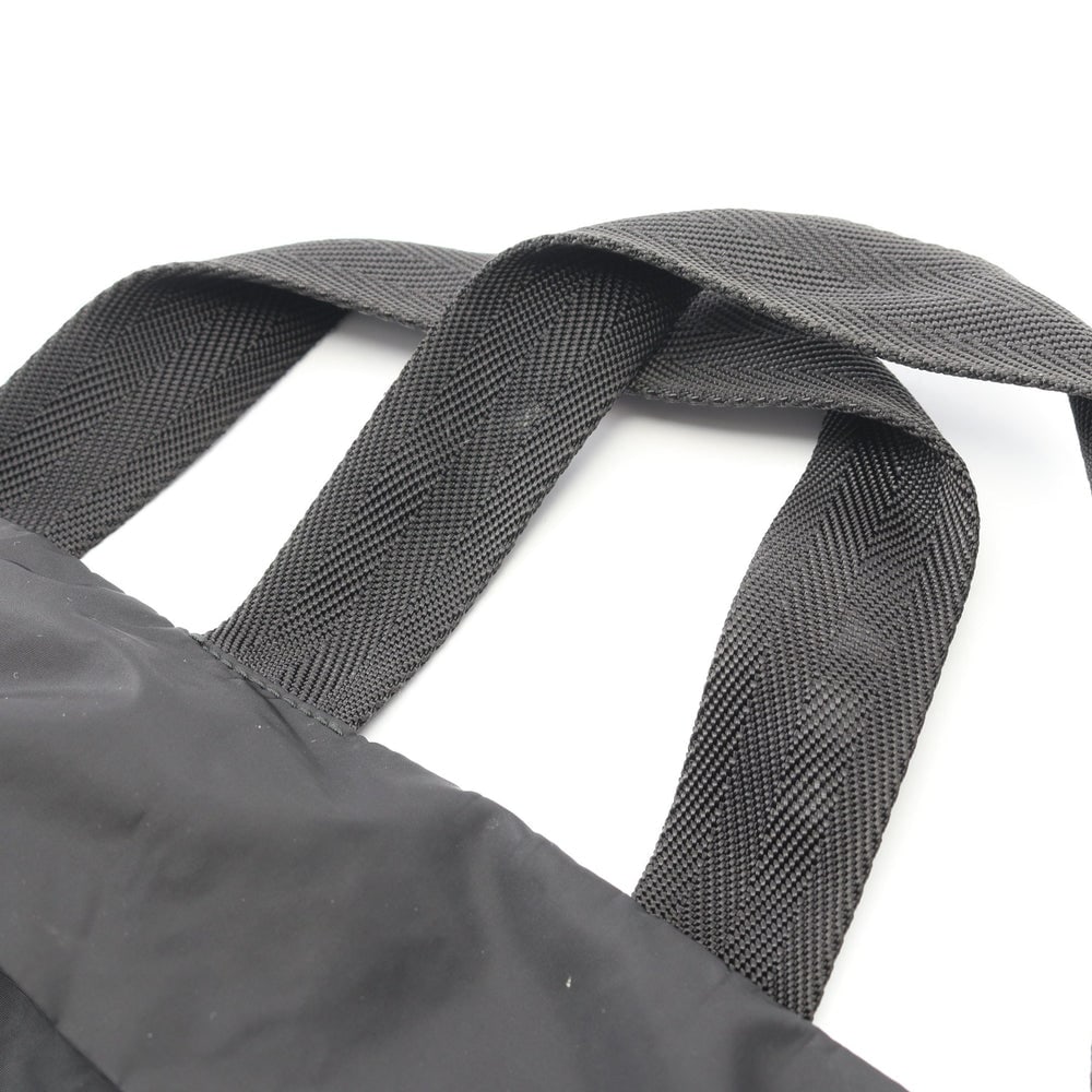 Prada Nylon Tote Handbag Black - 11