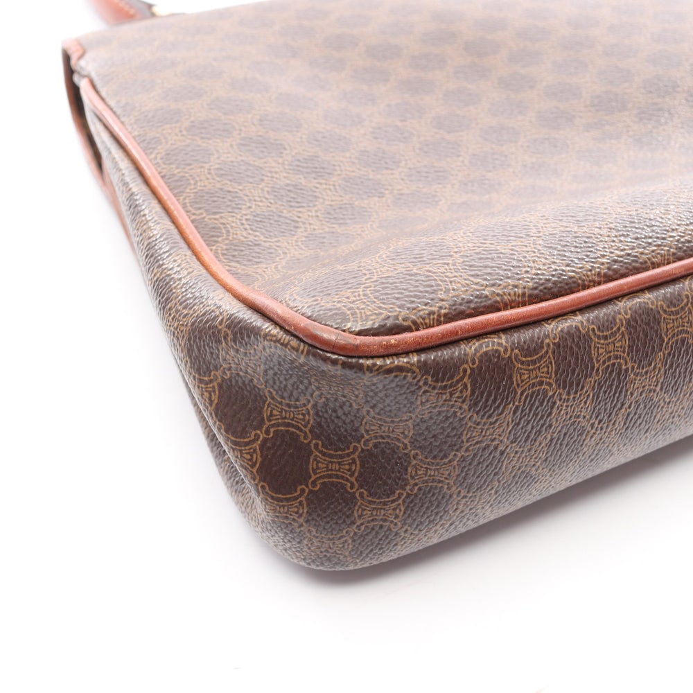 Celine Macadam Handbag Brown - 15