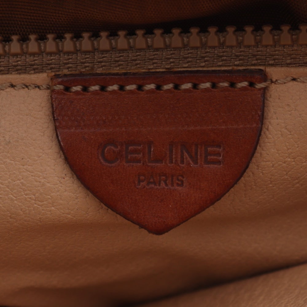 Celine Macadam Handbag Brown - 4