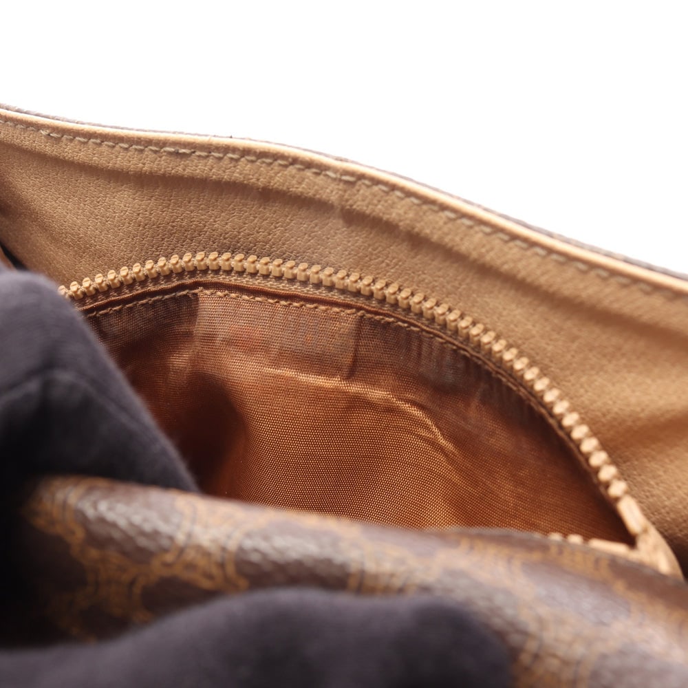 Celine Macadam Handbag Brown - 8