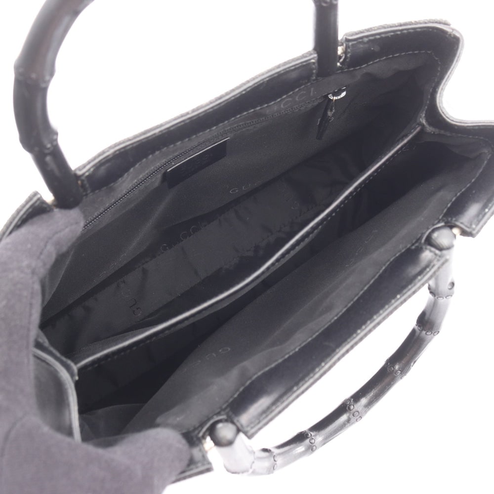Gucci Bamboo Handbag Black - 3