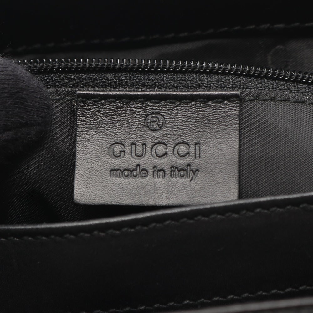 Gucci Bamboo Handbag Black - 4