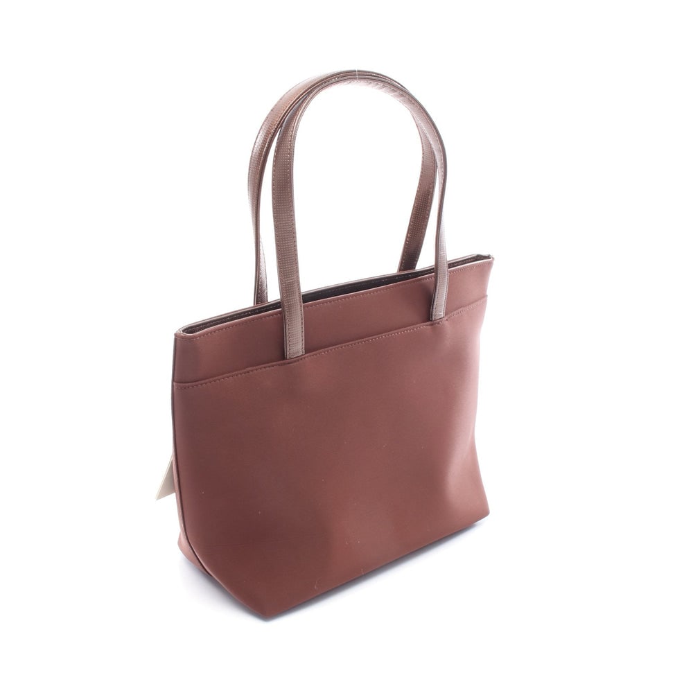 Givenchy Nylon Leather Handbag Brown - 2