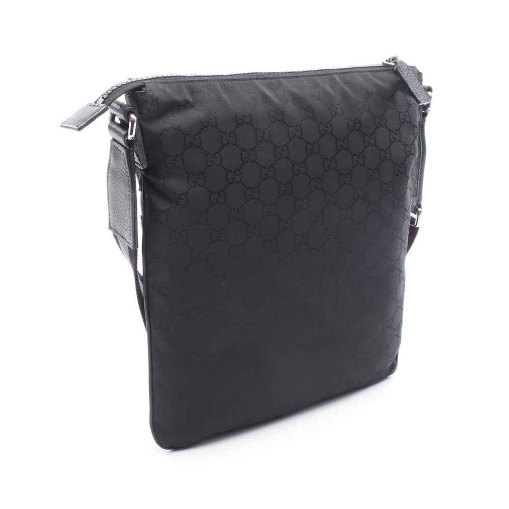 Gucci GG Pattern Shoulder Bag Black - 2