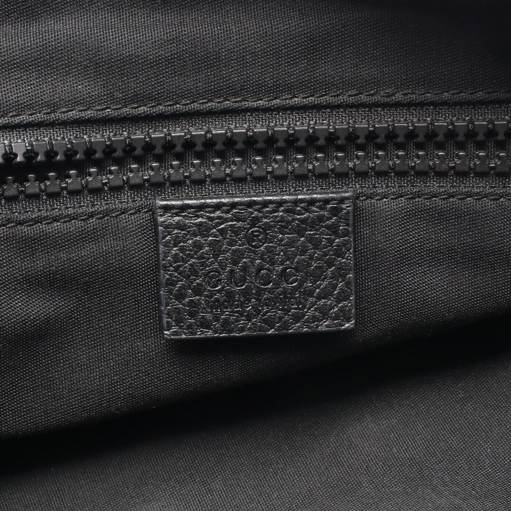 Gucci GG Pattern Shoulder Bag Black - 4