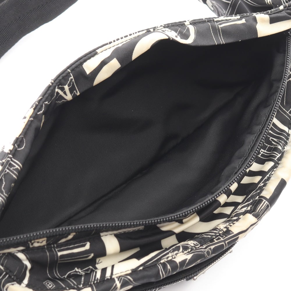 Prada Comics Waist Bag Black - 10