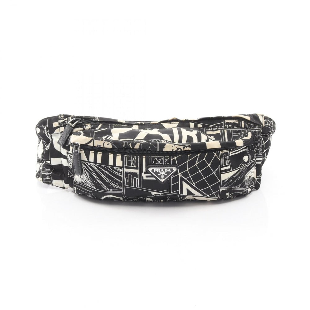 Prada Comics Waist Bag Black (1 of 11)