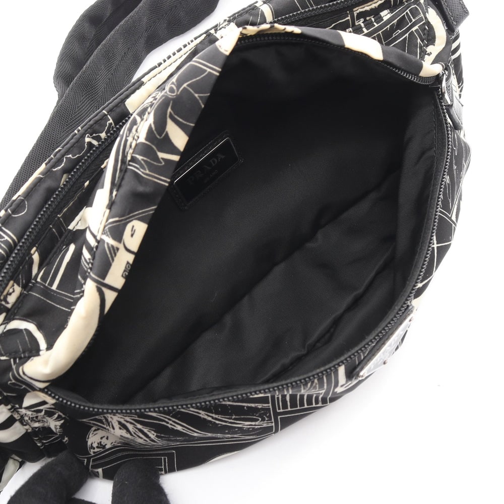 Prada Comics Waist Bag Black - 3