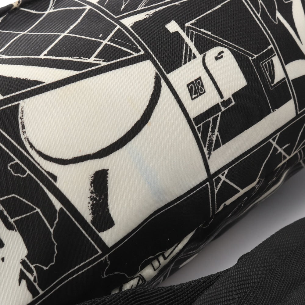 Prada Comics Waist Bag Black - 8
