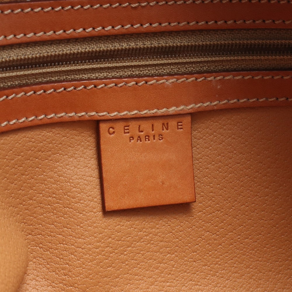 Celine Macadam Handbag Brown - 4