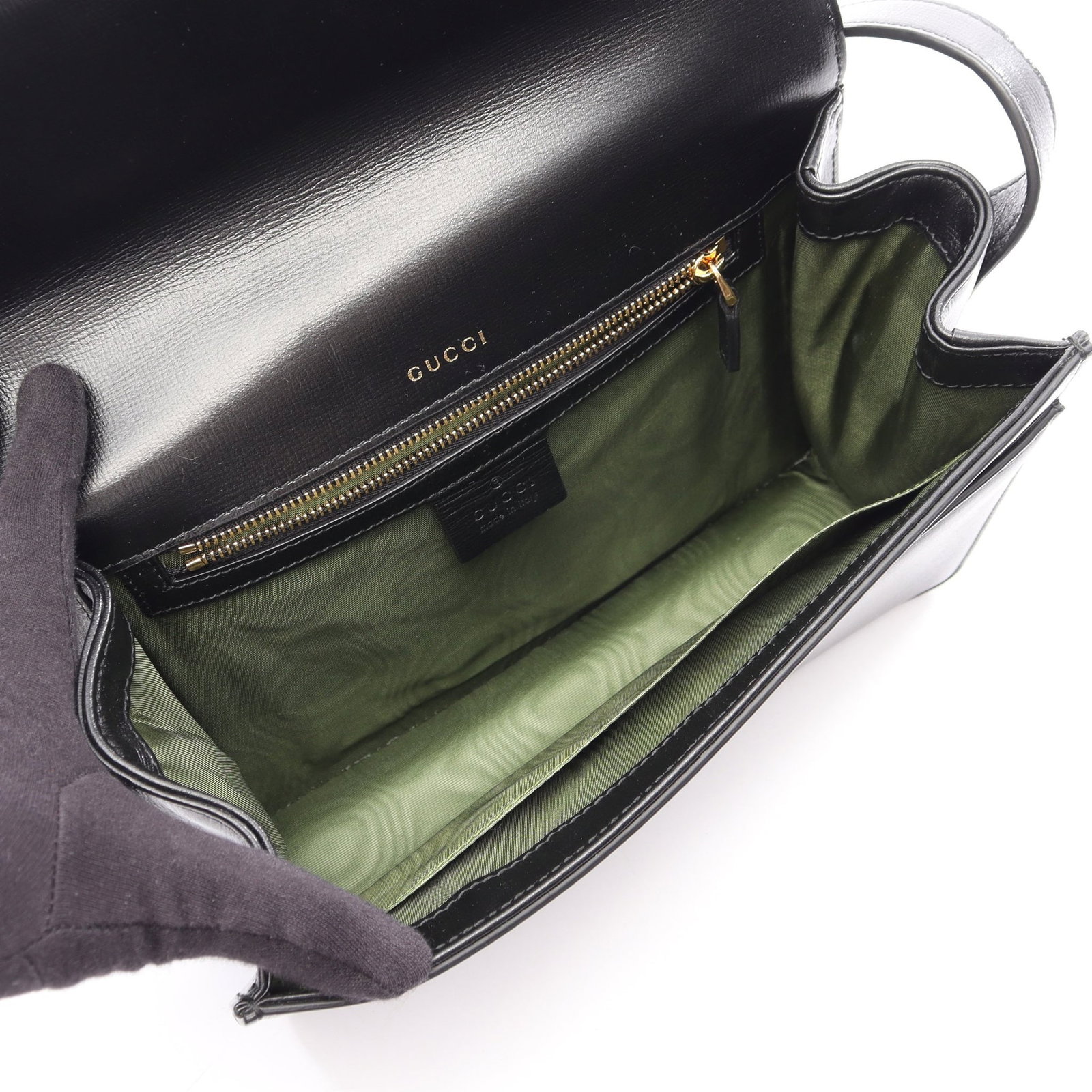 Gucci Double G Shoulder Black - 3
