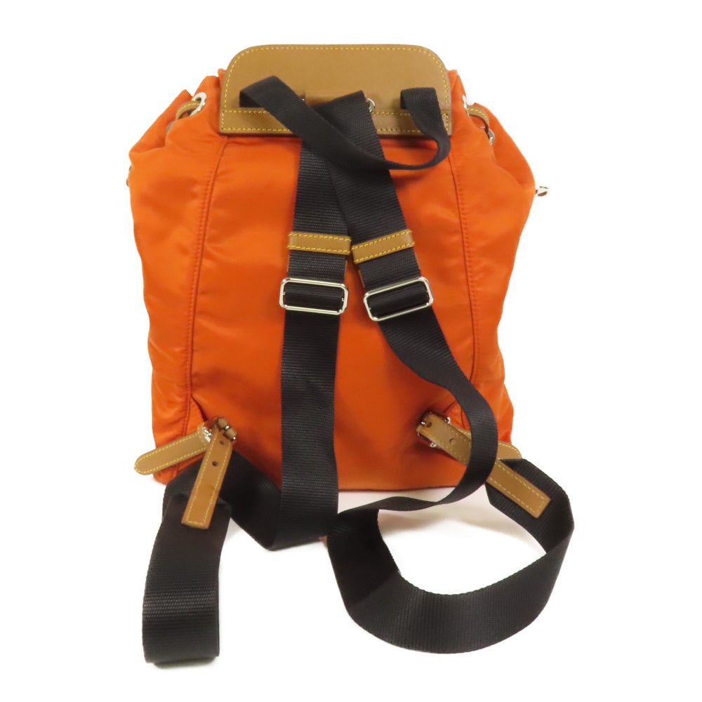 Prada Nylon Backpack Orange - 2