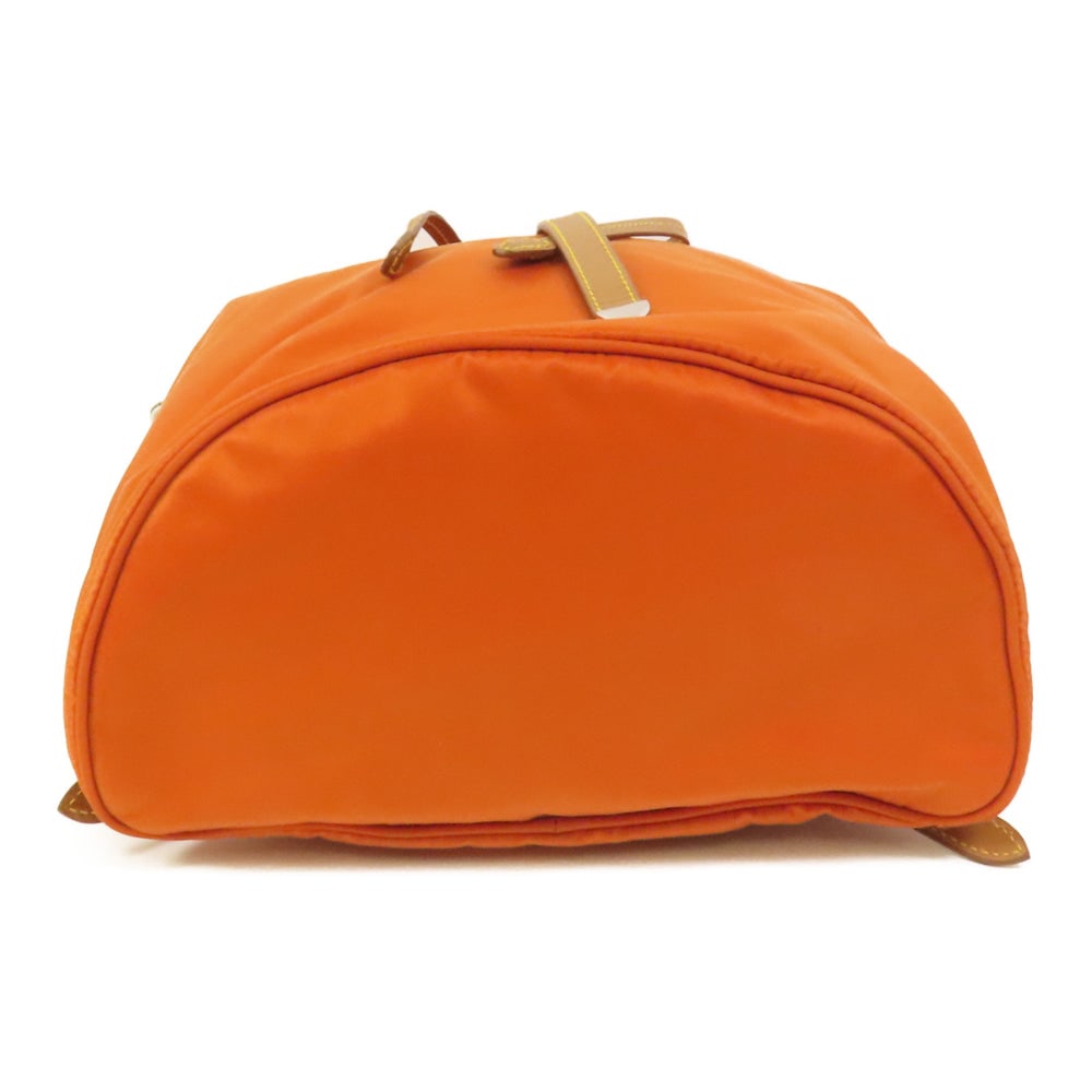 Prada Nylon Backpack Orange - 4