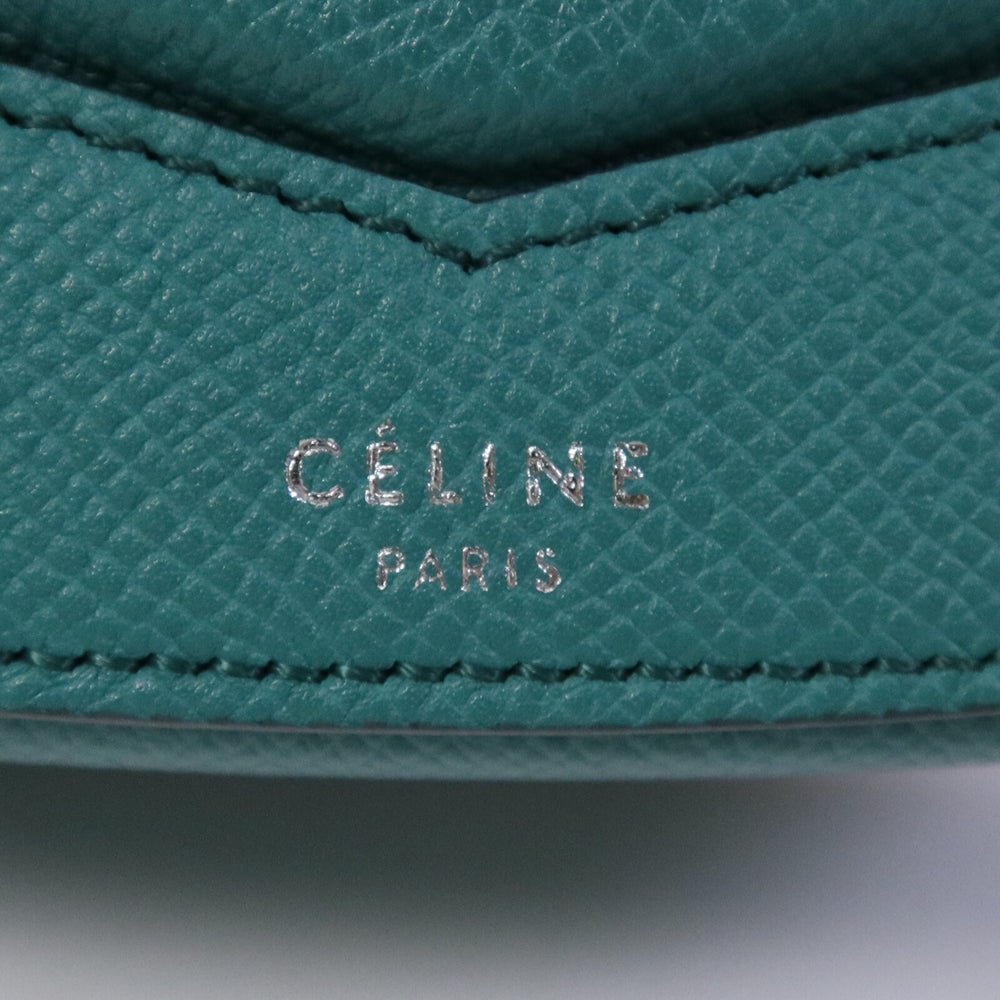 Celine Trotteur Green Shoulder Bag - 6