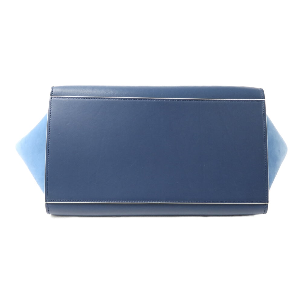Celine Trapeze Small Blue - 4