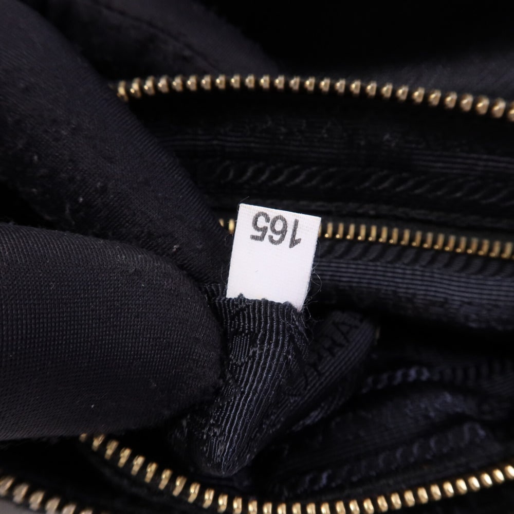 Prada Nylon Shoulder Bag Black - 8