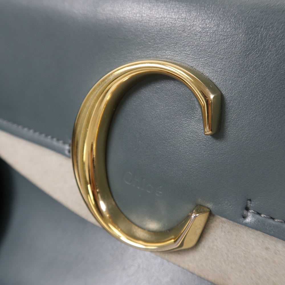 Chloe Small C Double Carry Blue - 7