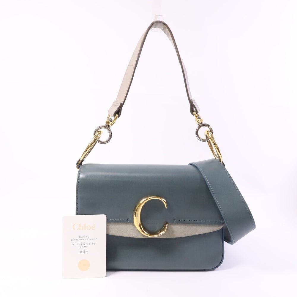 Chloe Small C Double Carry Blue - 8