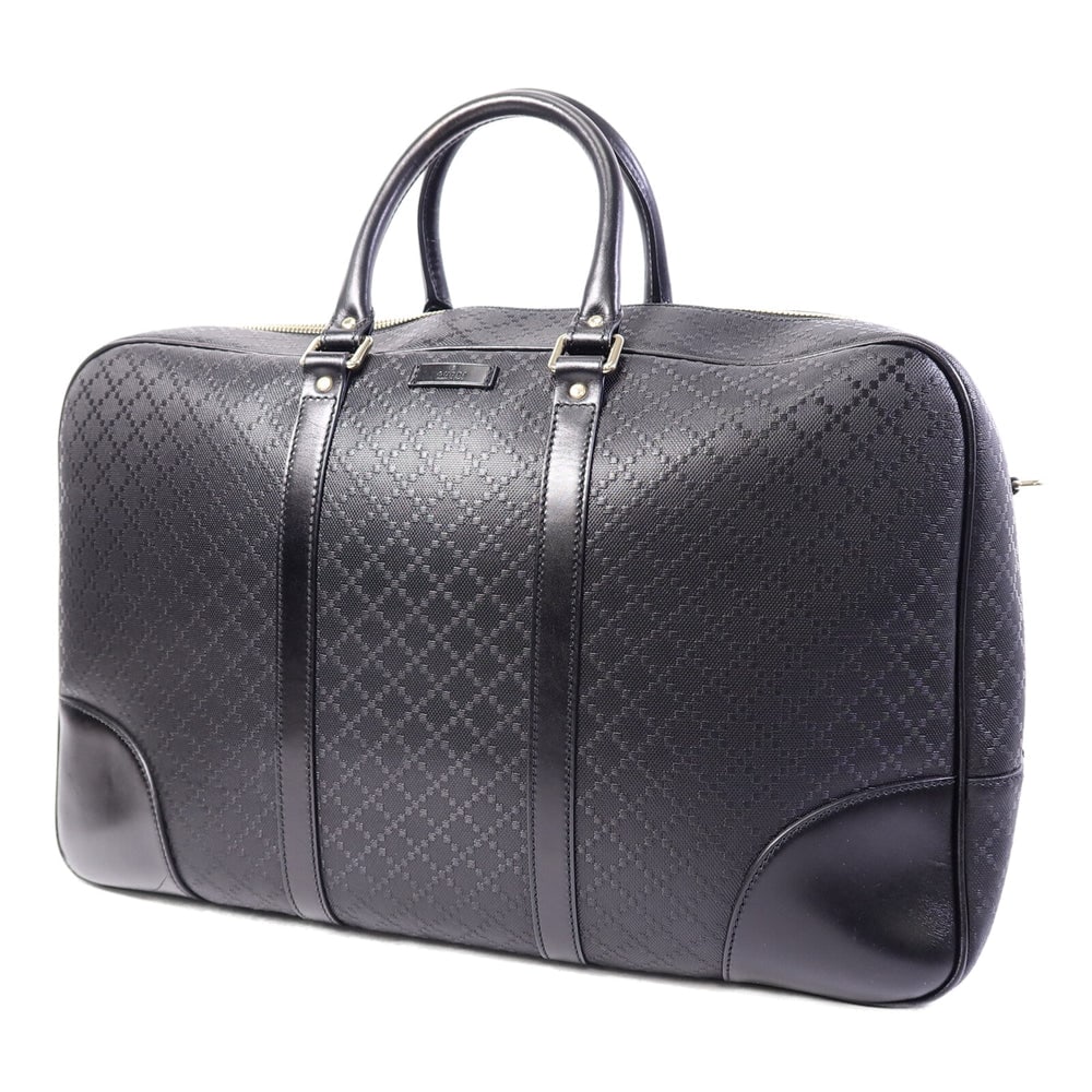 Gucci Duffle Hand Bag Black - 3