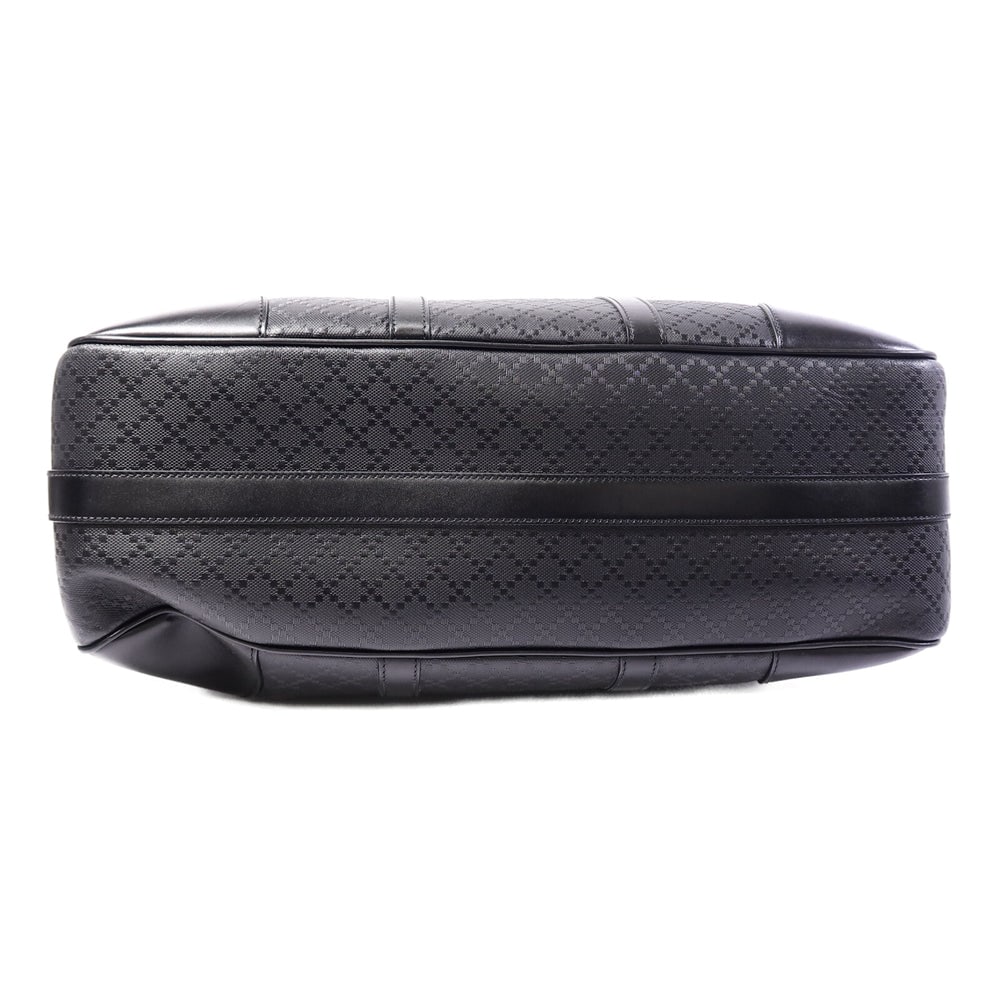 Gucci Duffle Hand Bag Black - 4