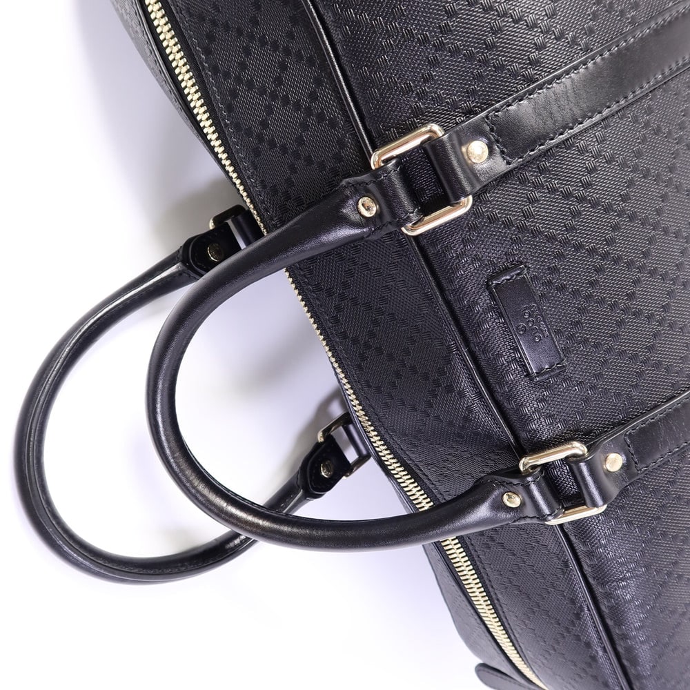 Gucci Duffle Hand Bag Black - 9