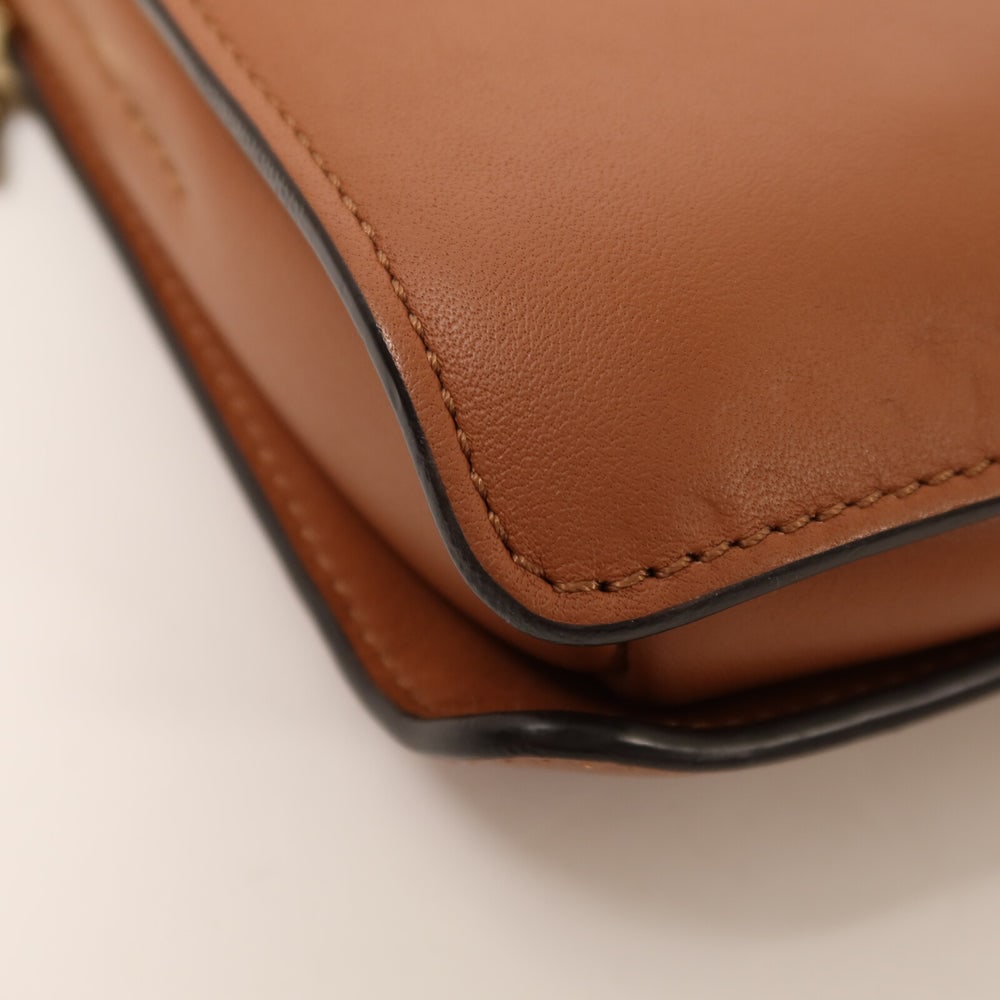 Chloe Suede Shoulder Brown - 12