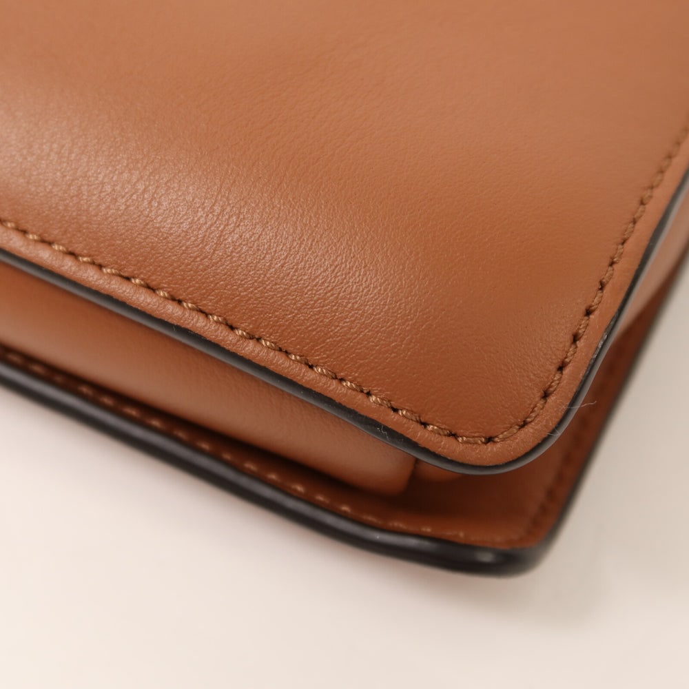 Chloe Suede Shoulder Brown - 13
