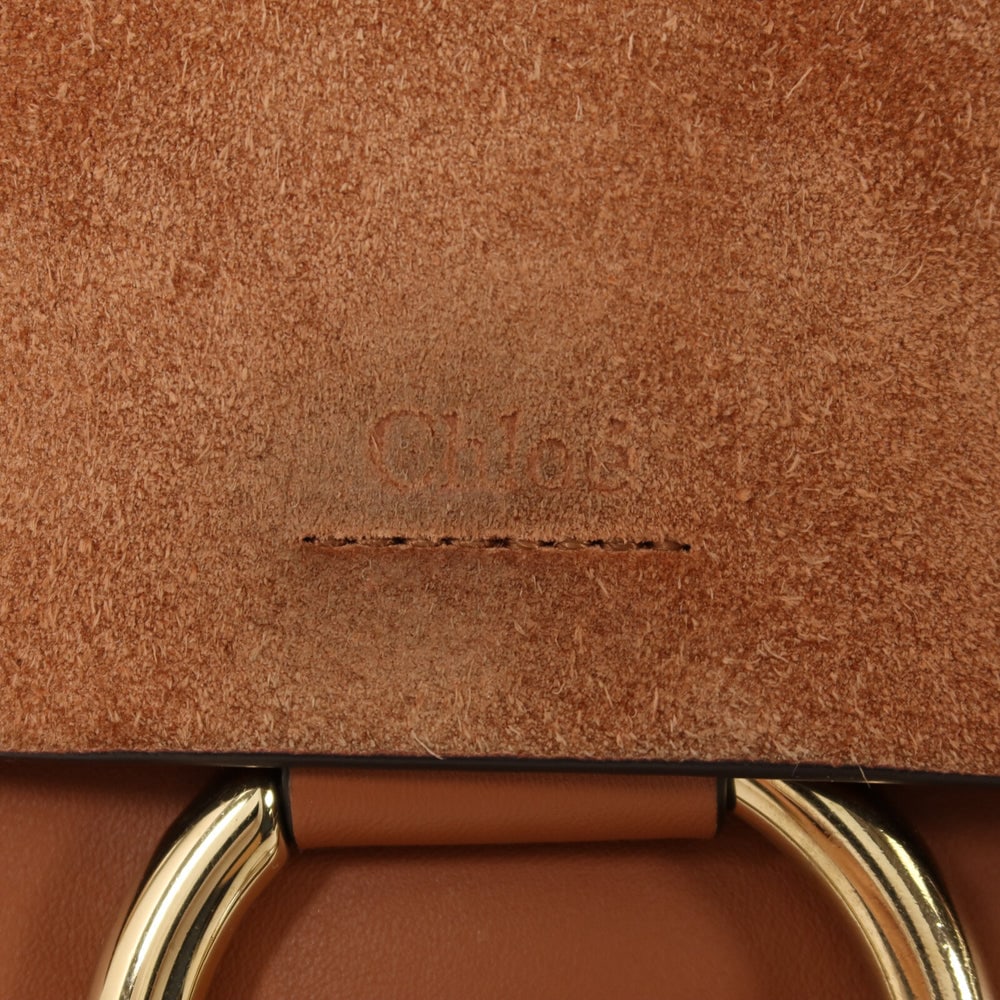 Chloe Suede Shoulder Brown - 7