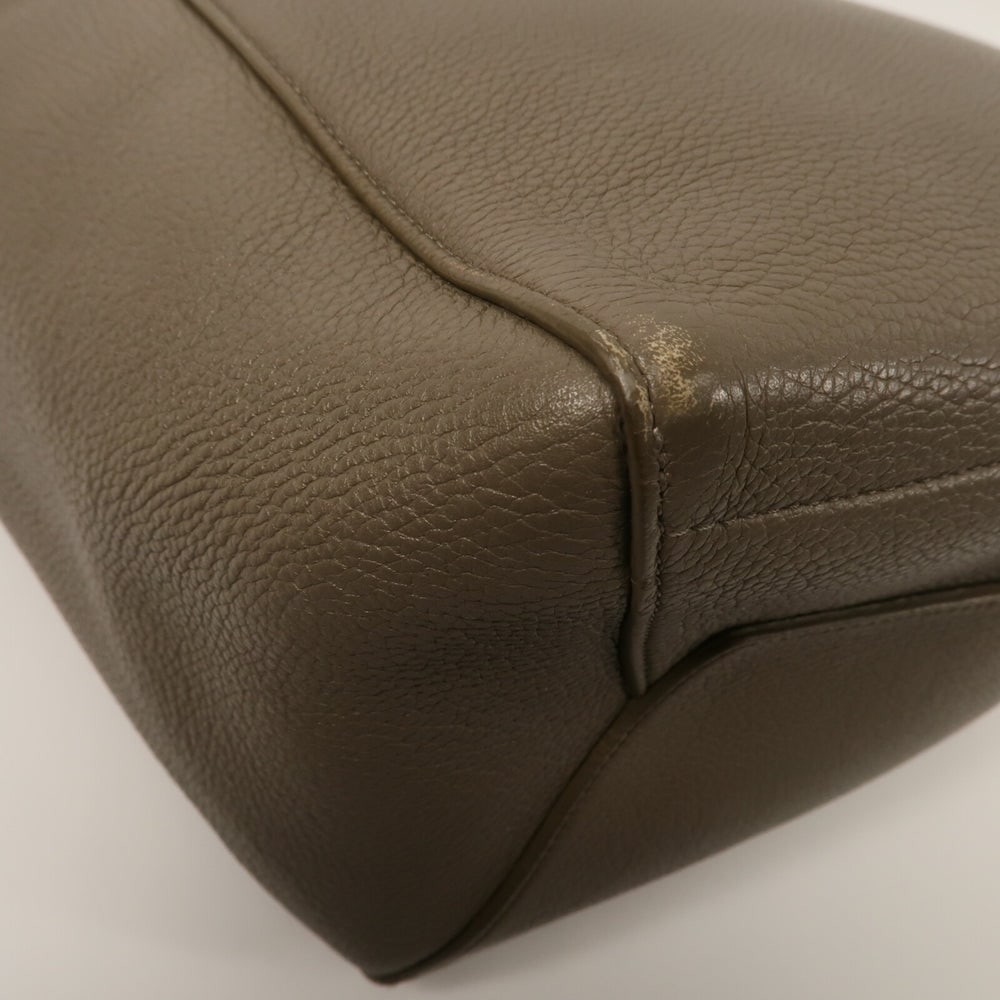Celine Sangle Bucket Large Gray - 11