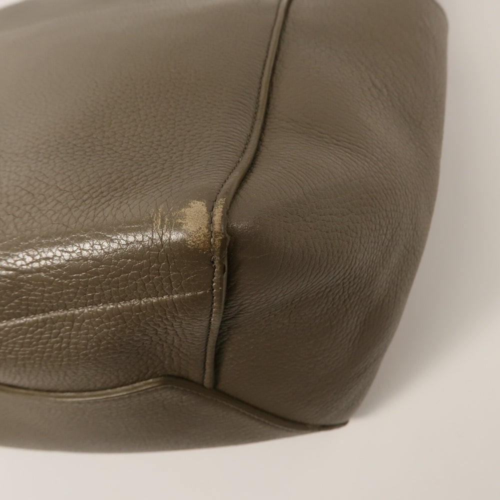 Celine Sangle Bucket Large Gray - 12