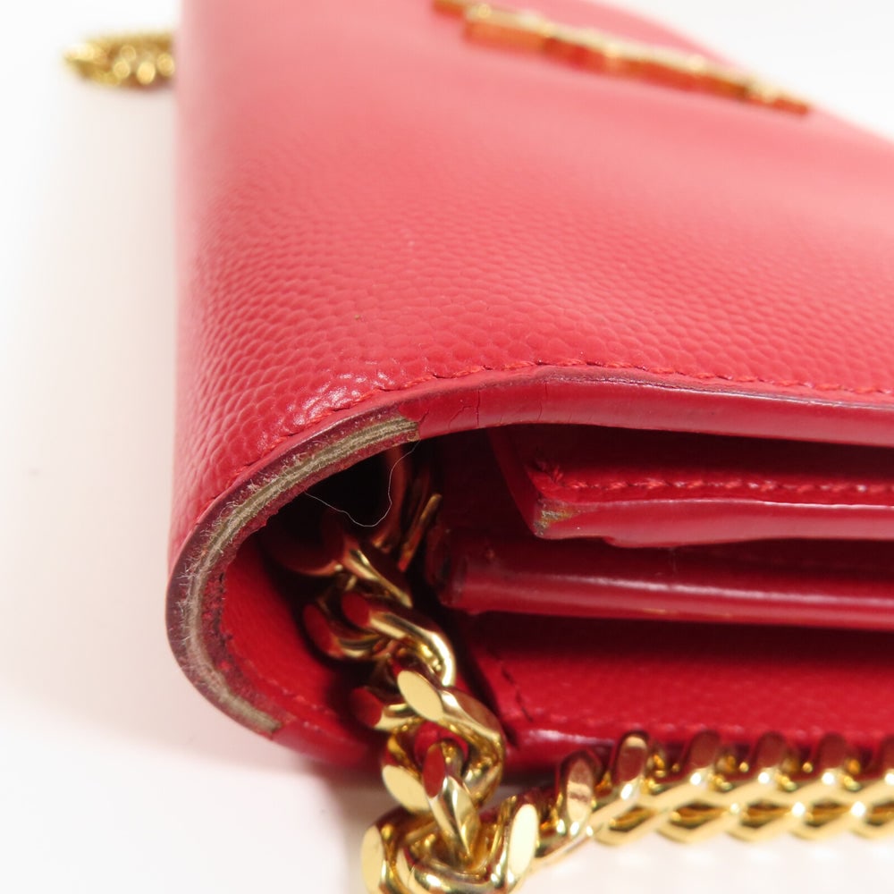 Saint Laurent Kate Medium Red - 10