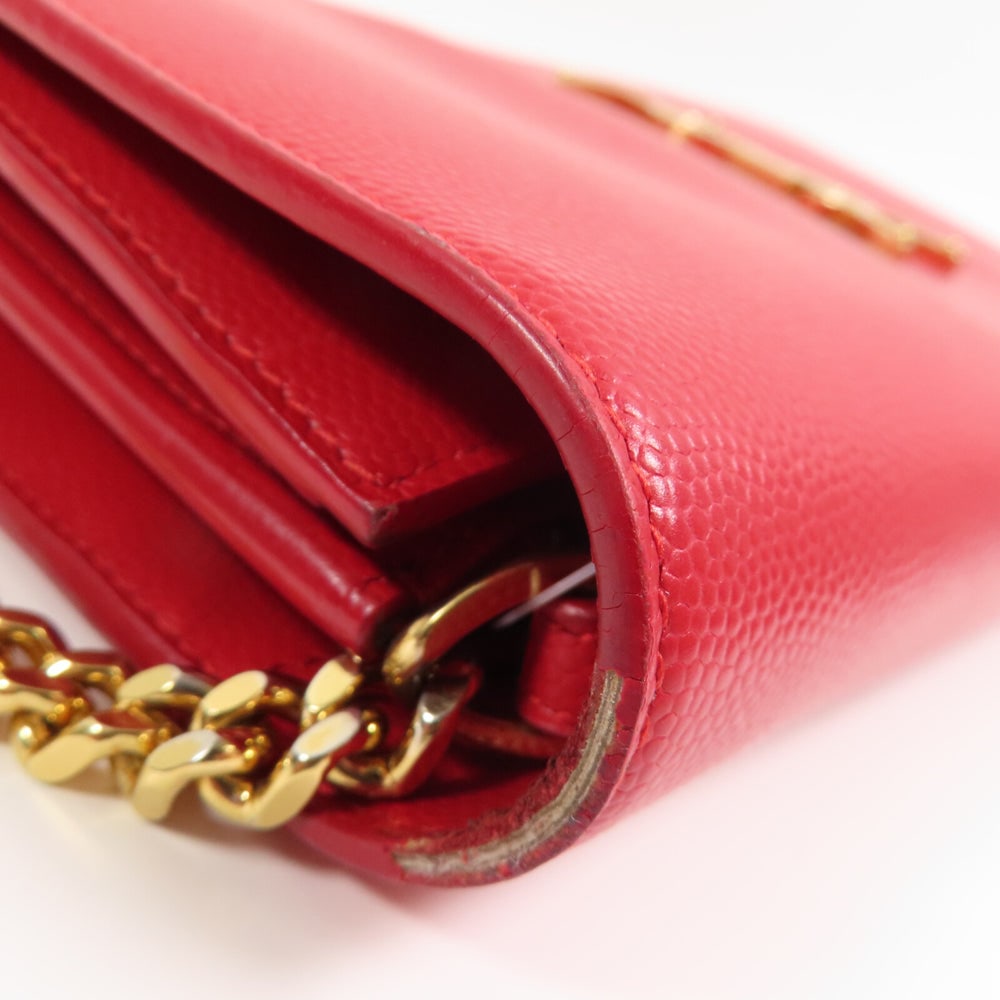 Saint Laurent Kate Medium Red - 11