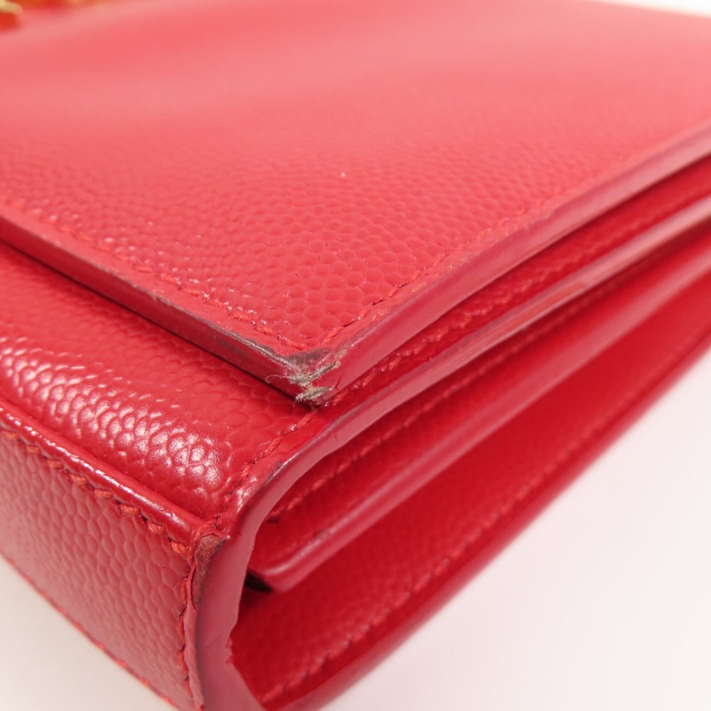 Saint Laurent Kate Medium Red - 12