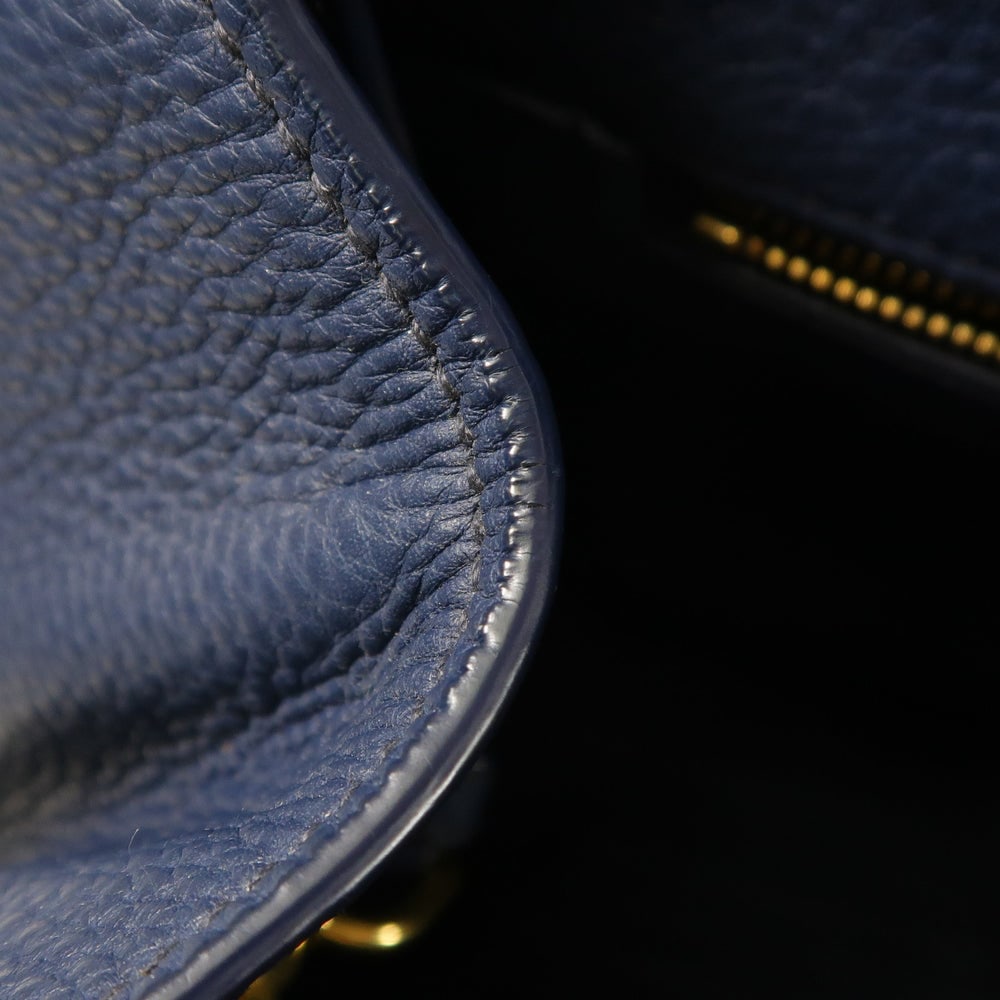 Prada Blue Leather 2Way Bag - 19
