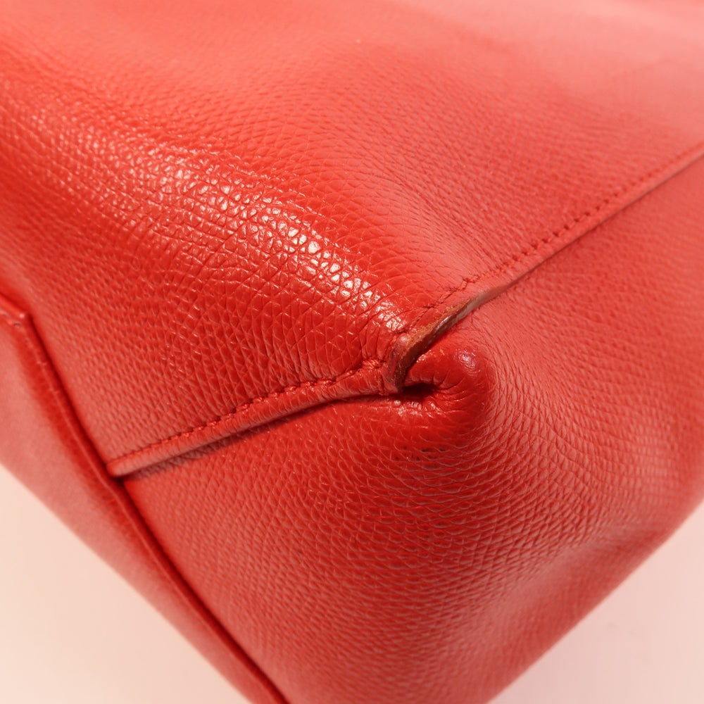 Celine Cabas 2 Way Red - 10