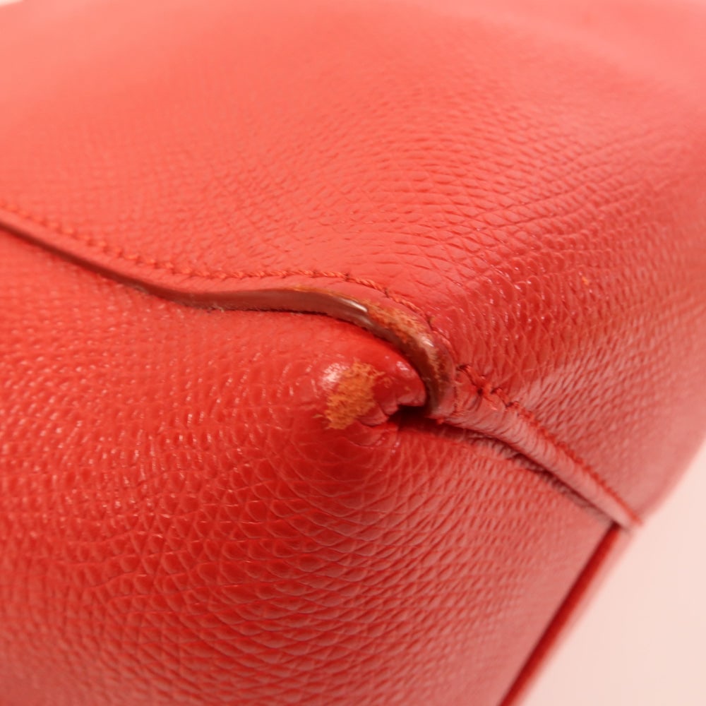 Celine Cabas 2 Way Red - 11