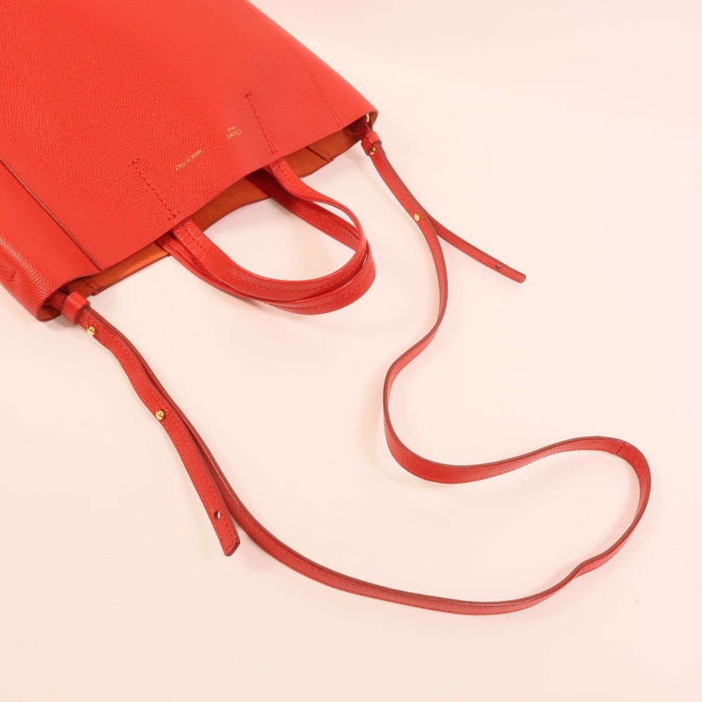 Celine Cabas 2 Way Red - 5