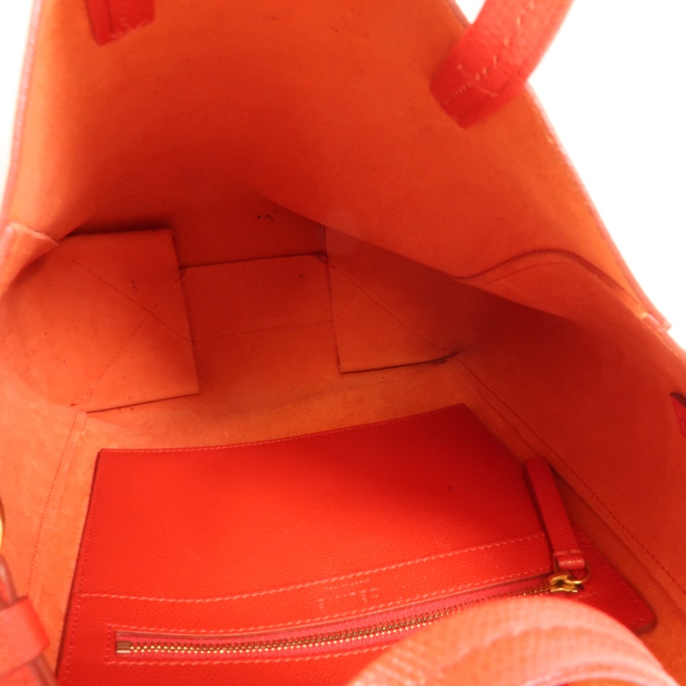 Celine Cabas 2 Way Red - 6