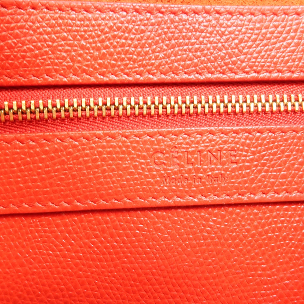 Celine Cabas 2 Way Red - 7