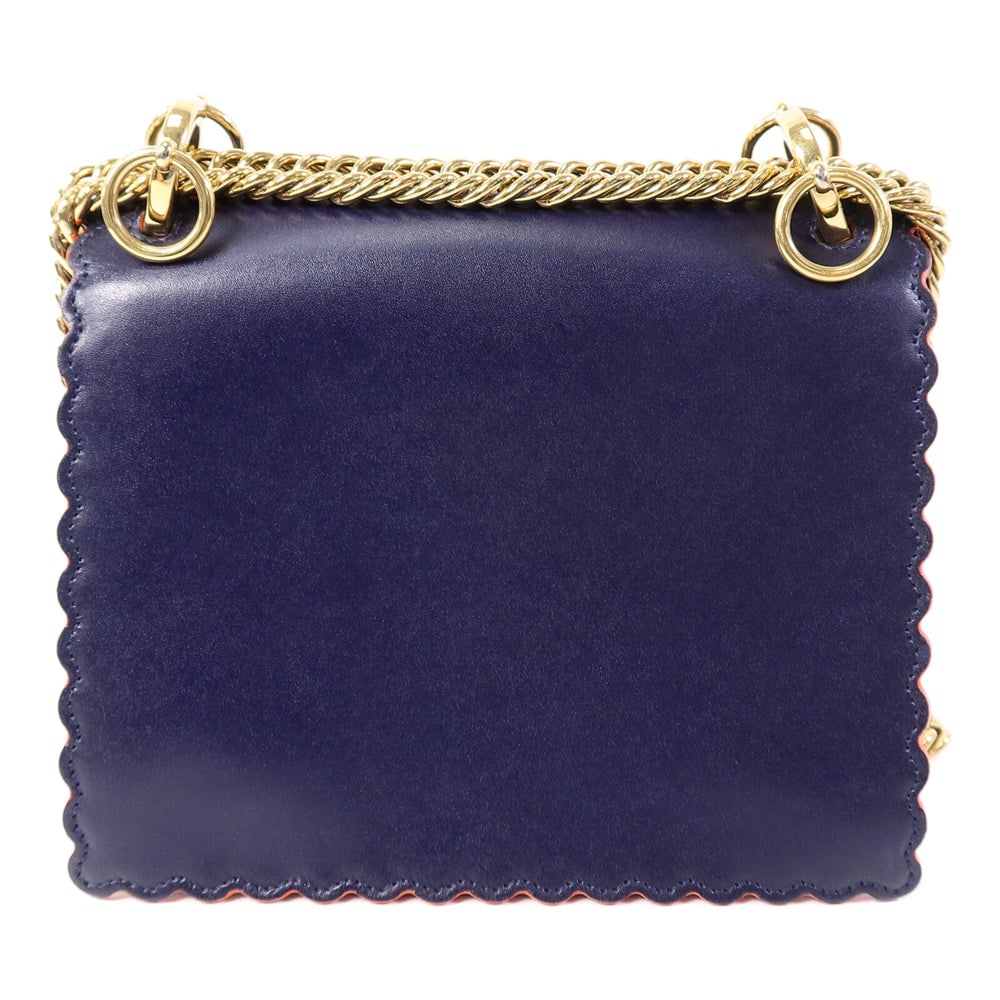 Fendi Kan I Small Navy - 2