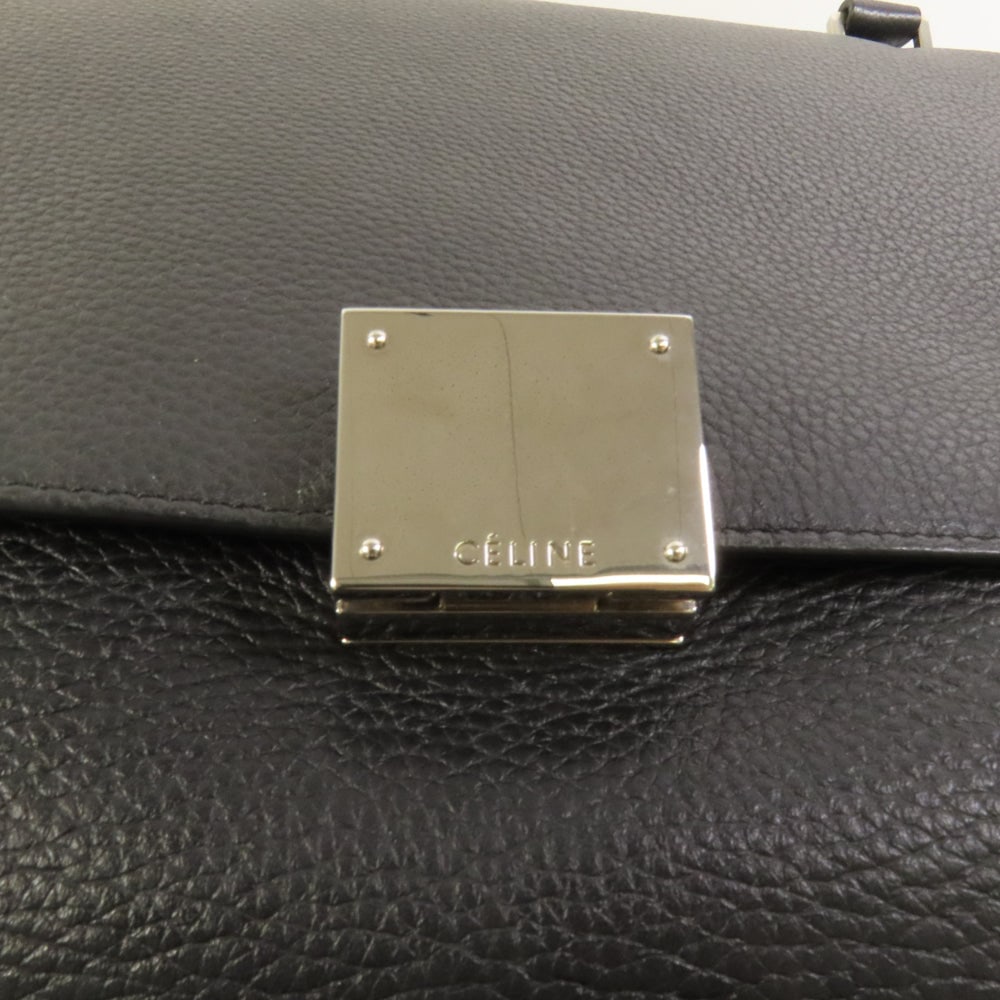 Celine Trapeze Medium Black 2Way - 8