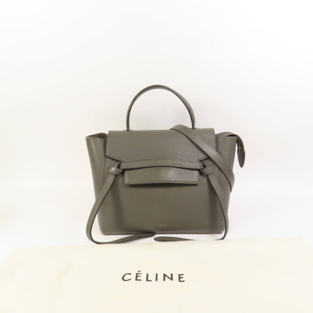 Celine Micro Belt Bag Gray - 11