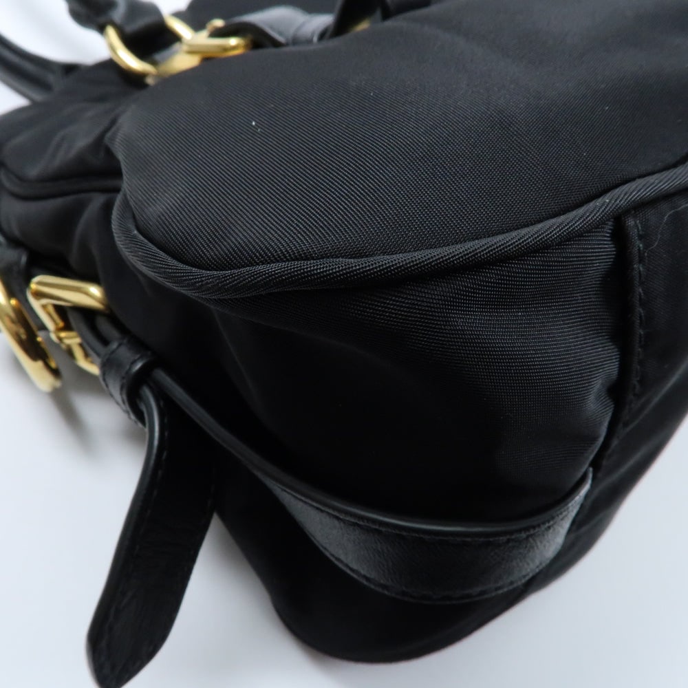 Prada Nylon 2Way Bag Black - 14